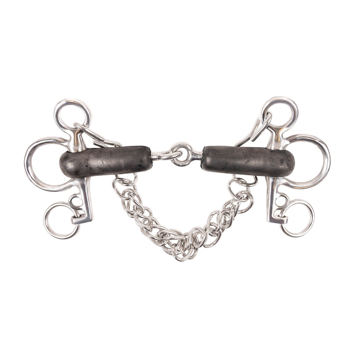 Mors Pelham en caoutchouc articulé Tom Thumb de Metalab