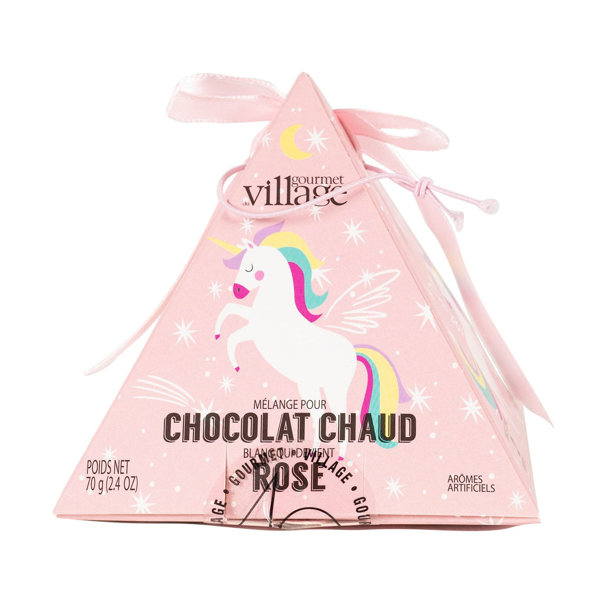 Gourmet Village Ornement pyramide licorne