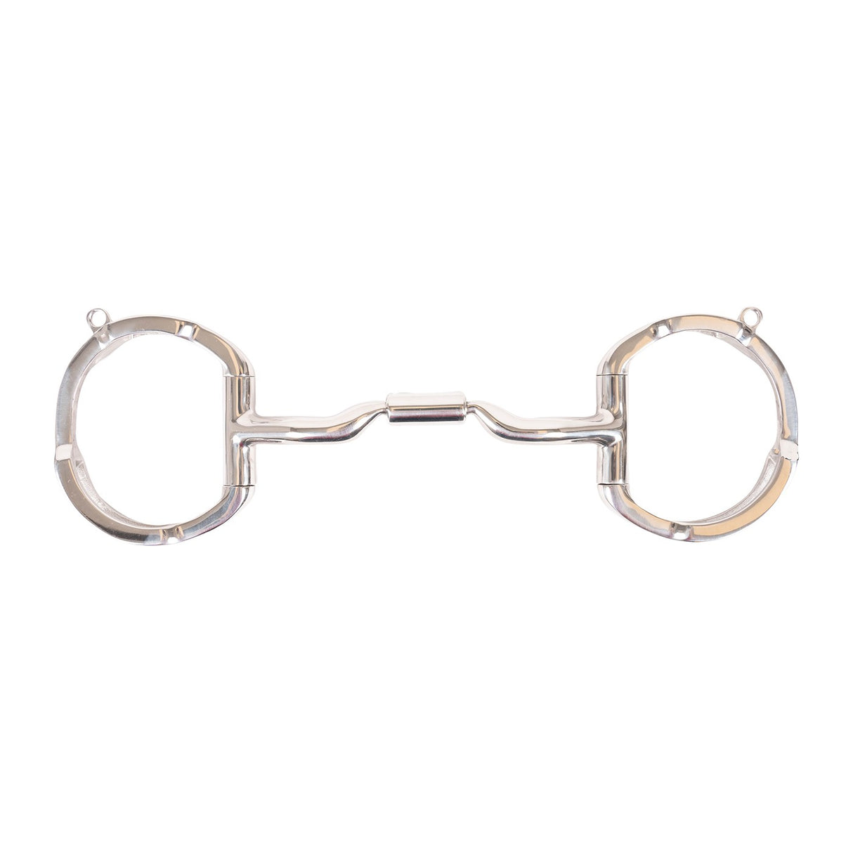 Myler Eggbutt Low Port Bit W- Hooks - Level 2