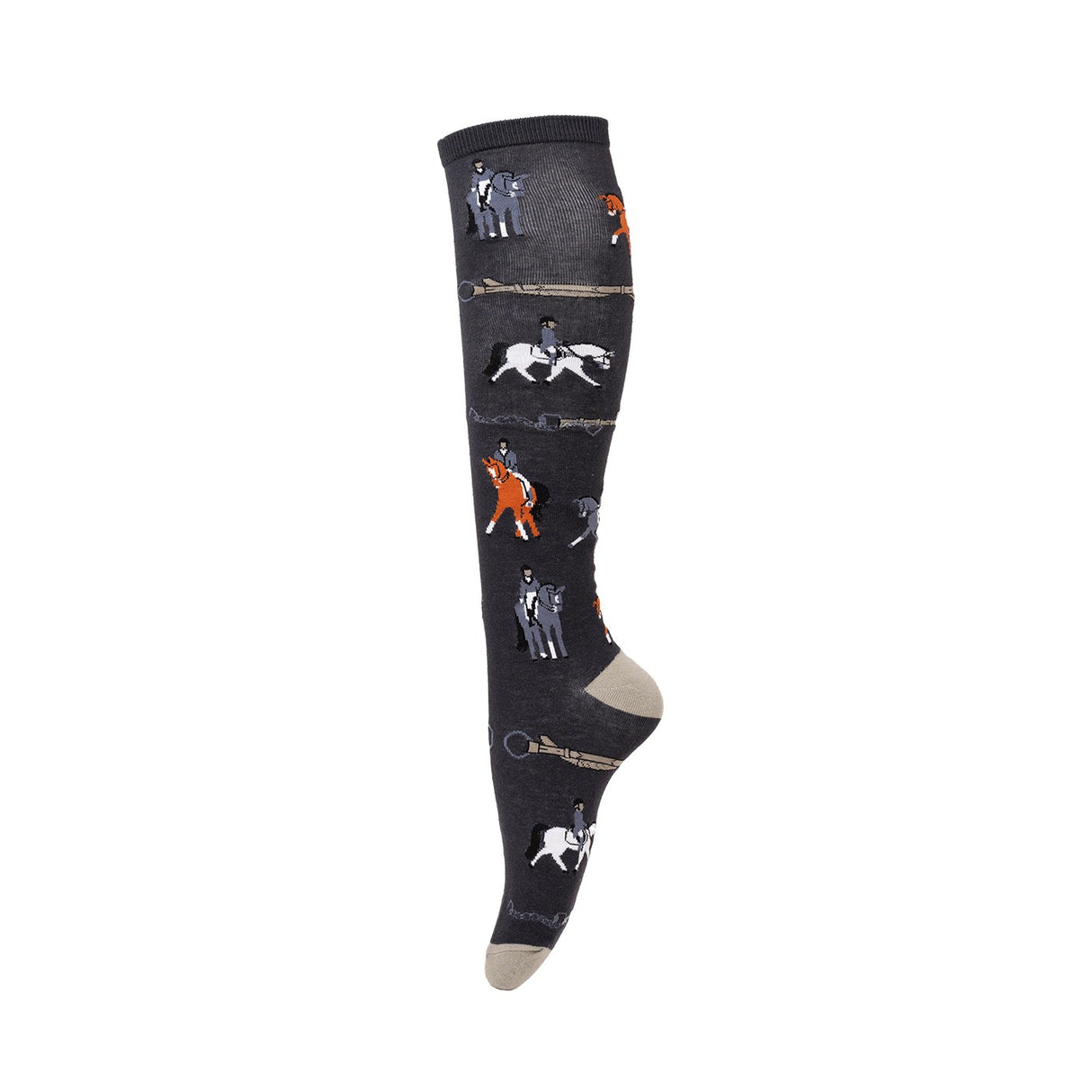 Four White Socks St. George's Knee High Socks