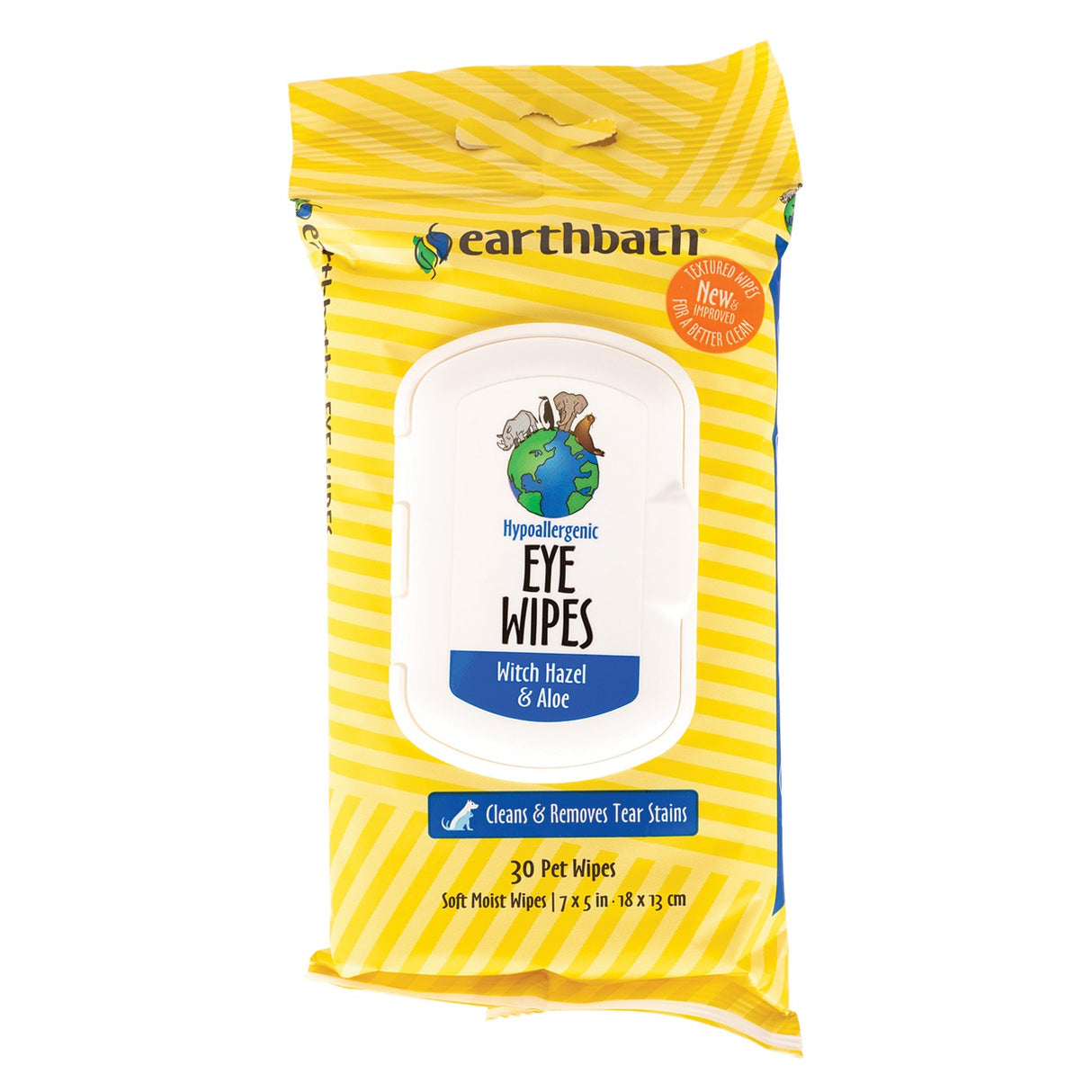 Lingettes pour les yeux Earthbath, 30 unités