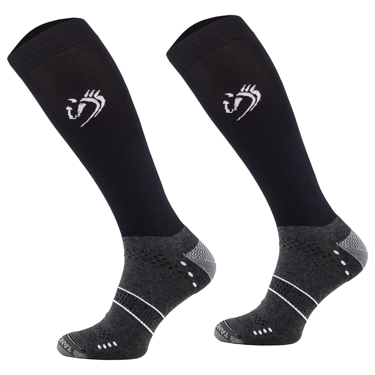 Chaussettes hautes techniques avec logo cheval de Tangana - Hommes