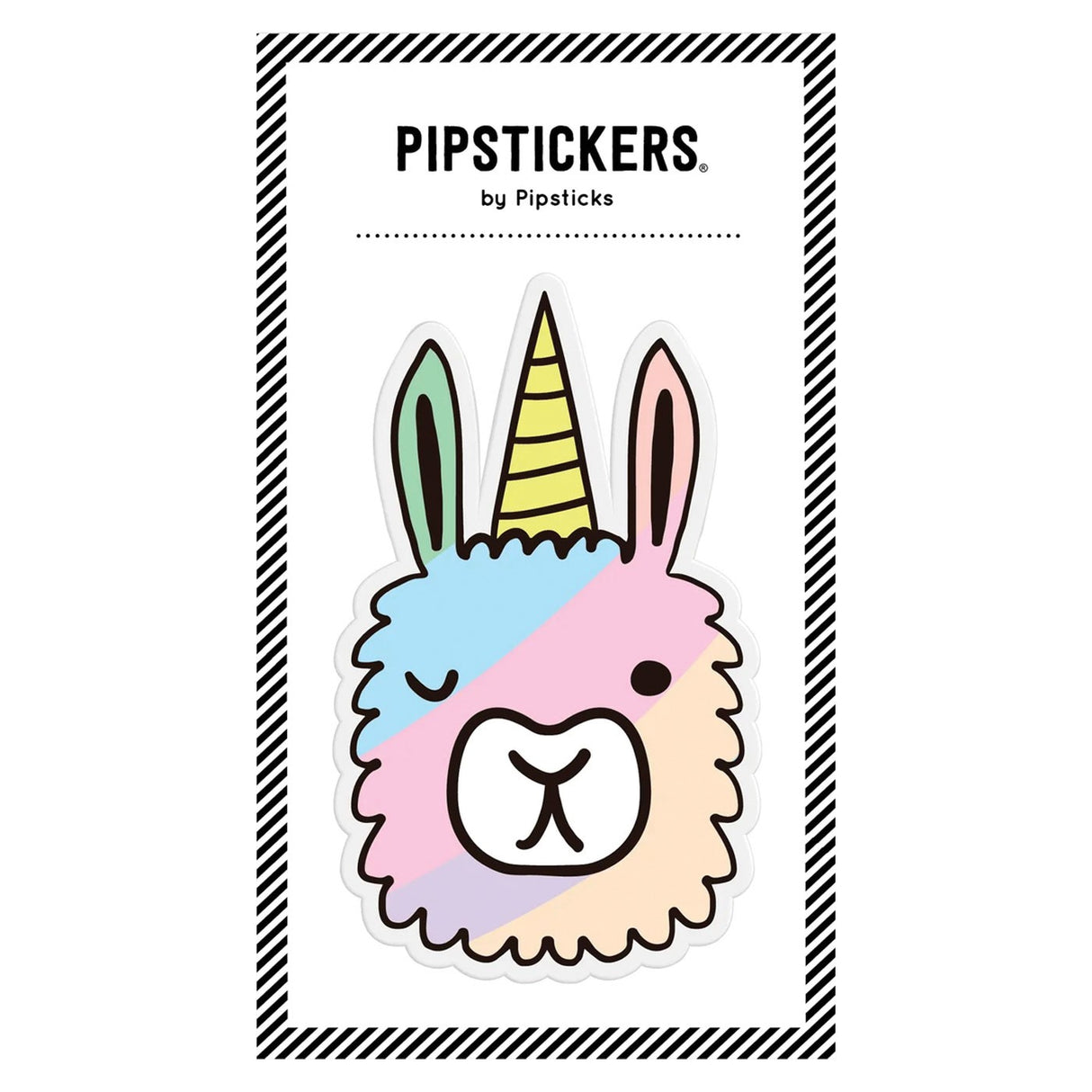 Pipsticks Big Puffy Llamacorn Autocollant