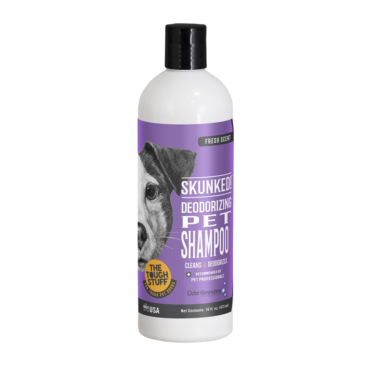 NILodor Tough Stuff Skunked Pet Shampoo 16 Oz