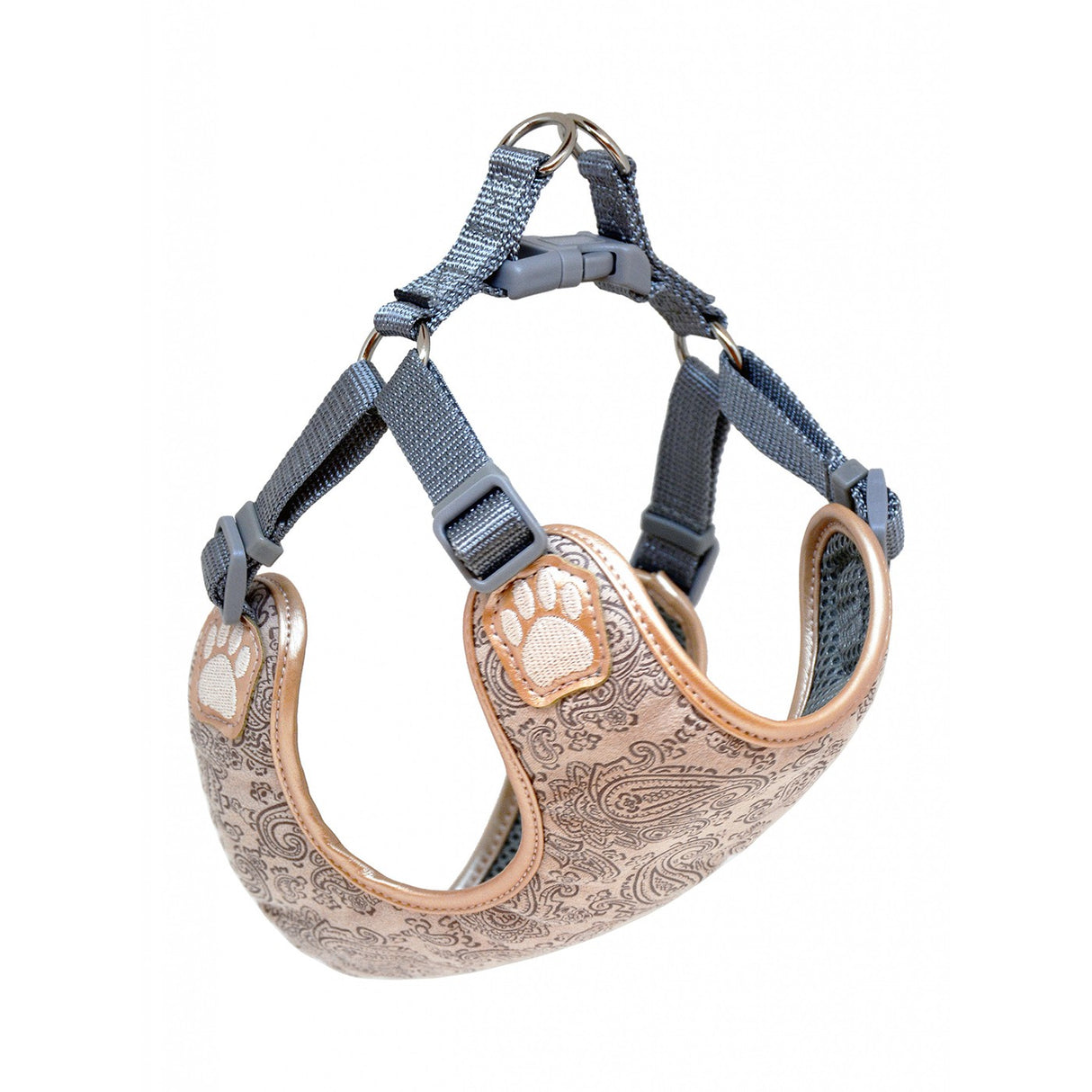 Pretty Paw Persia Rose Gold Step-In Pet Harness