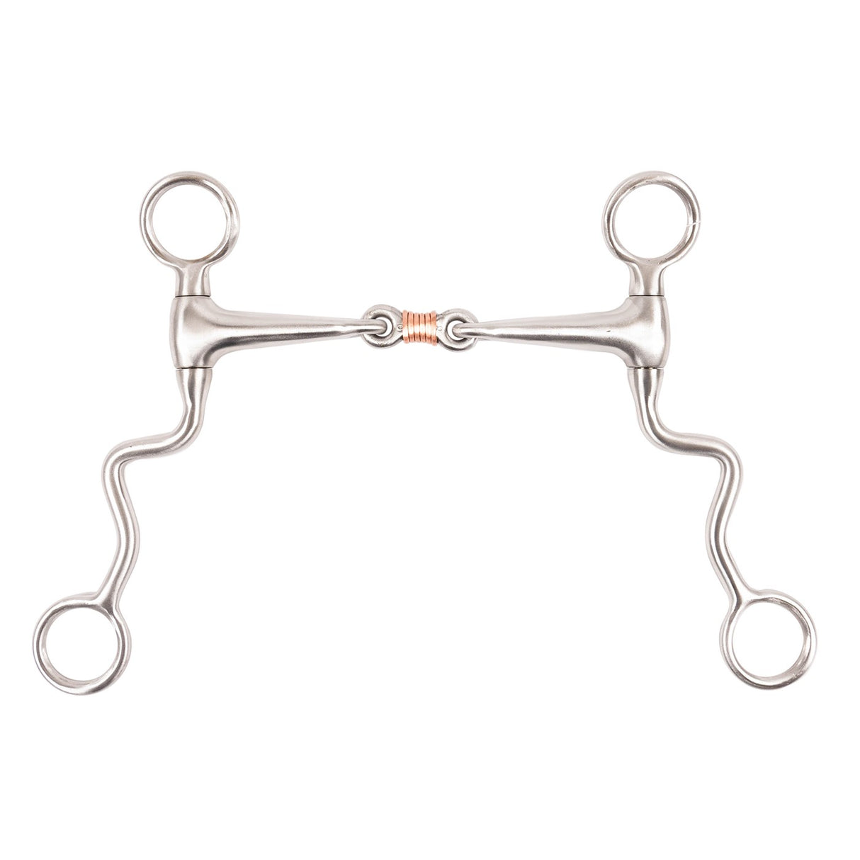 Metalab Double Jointed Transition Bit W- Copper Wrap - 6 3-4 in. Cheeks