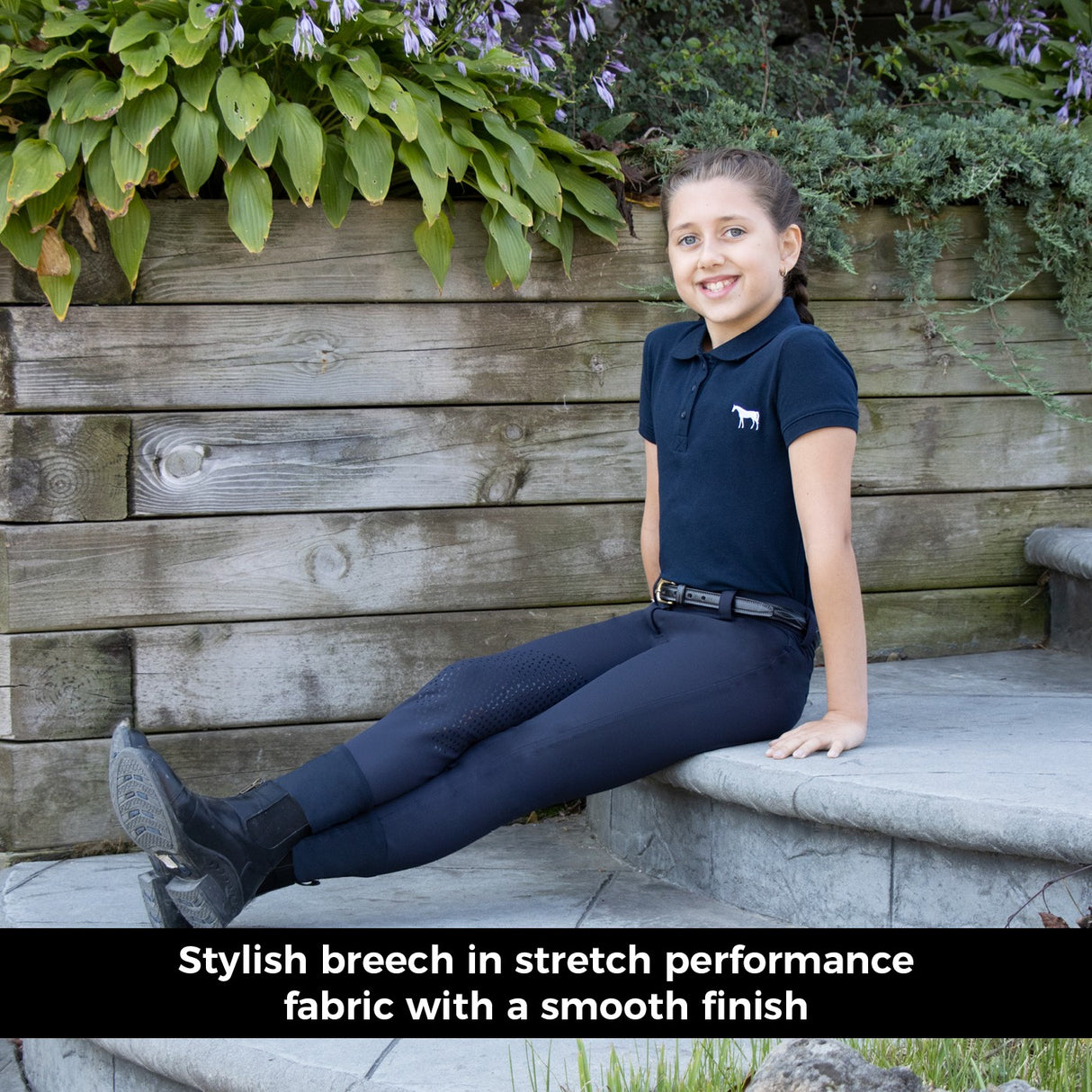 Pantalon d'équitation Elation Platinum Mia - Enfants