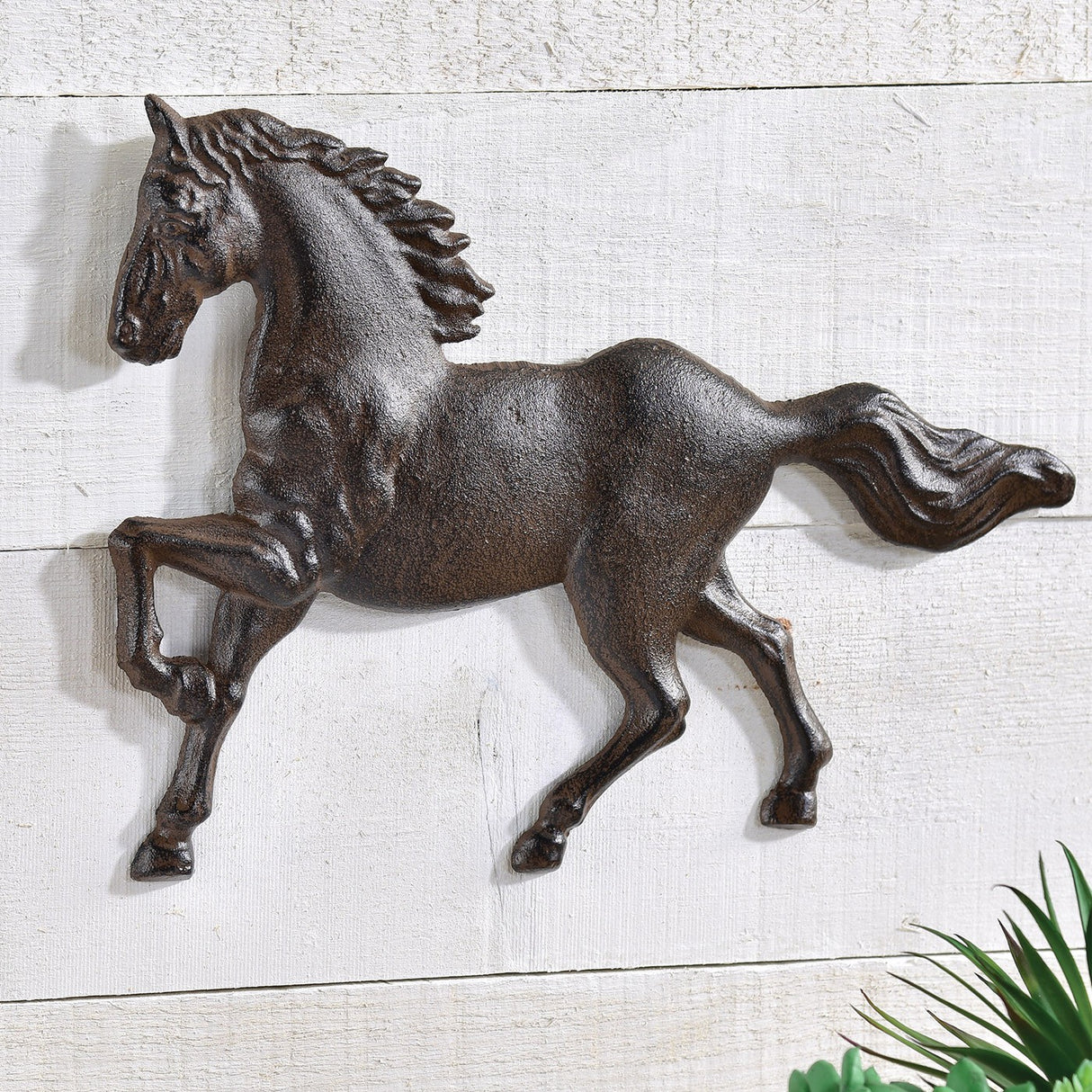 Giftcraft Cast Iron Horse Wall Décor