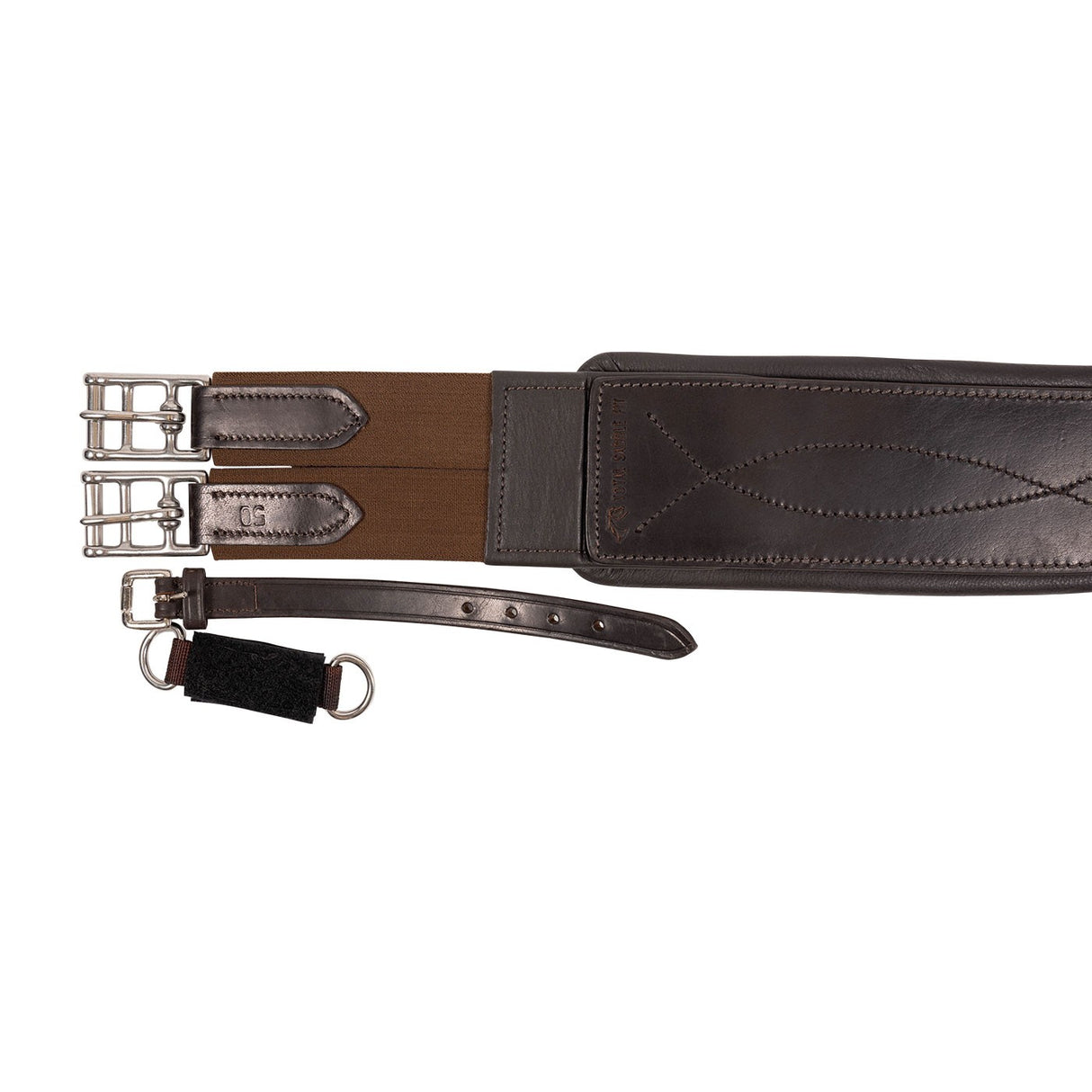 StretchTec Shoulder Relief Girth W- Leather Liner