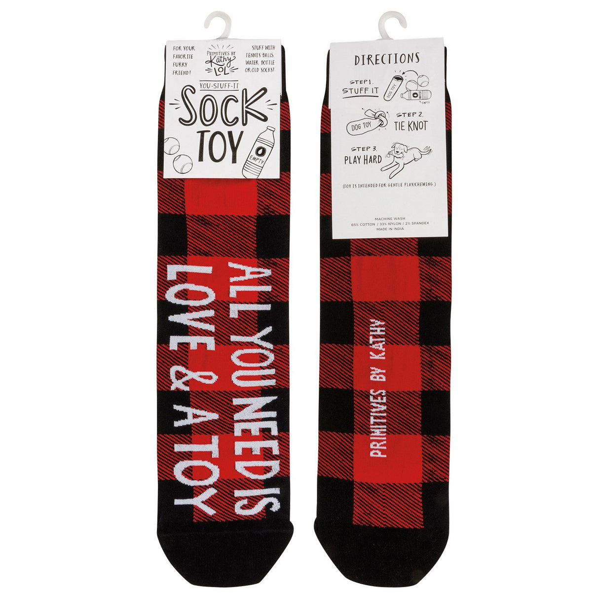 Jouet pour chien chaussette PBK