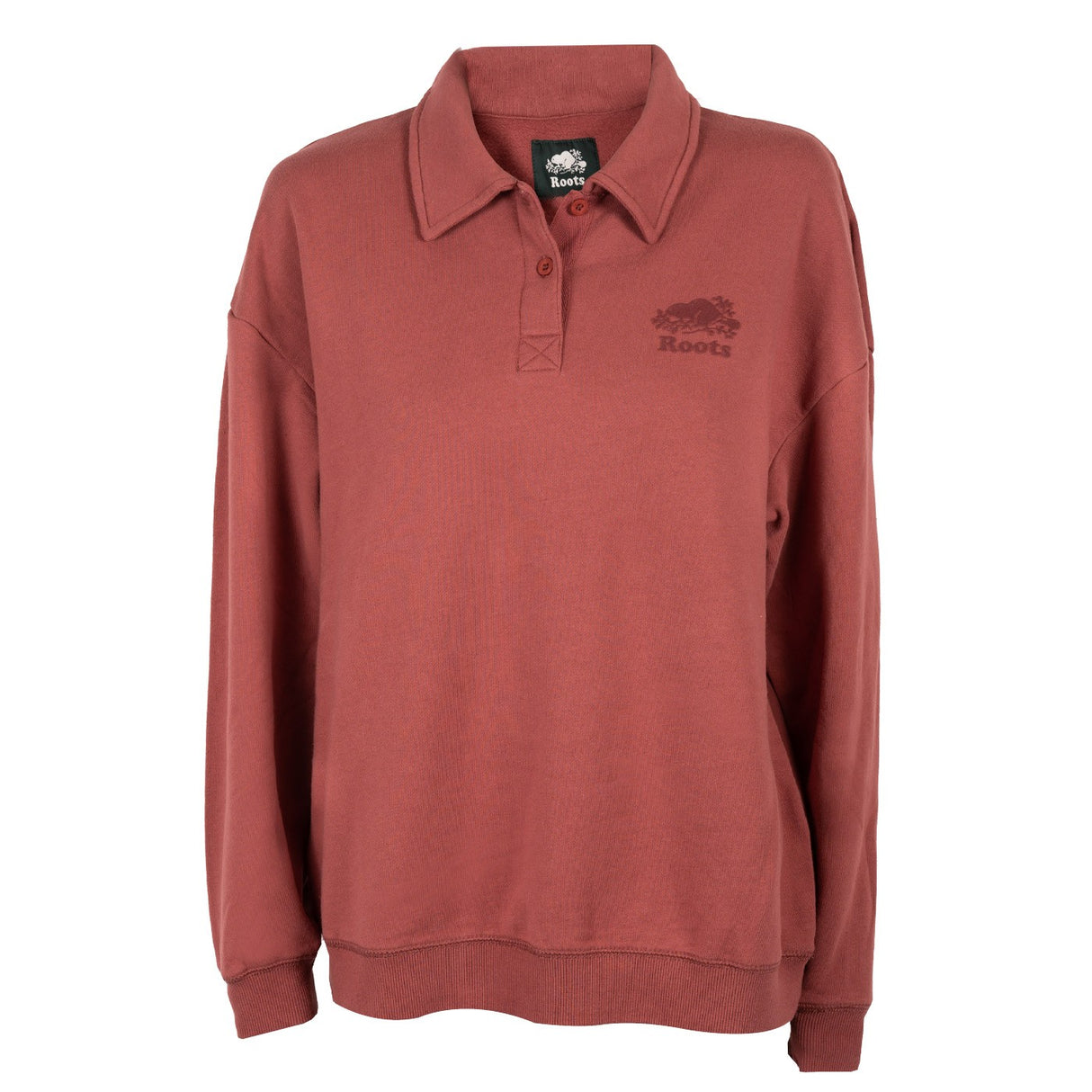 Roots Equestrian Relaxed Polo Sweatshirt
