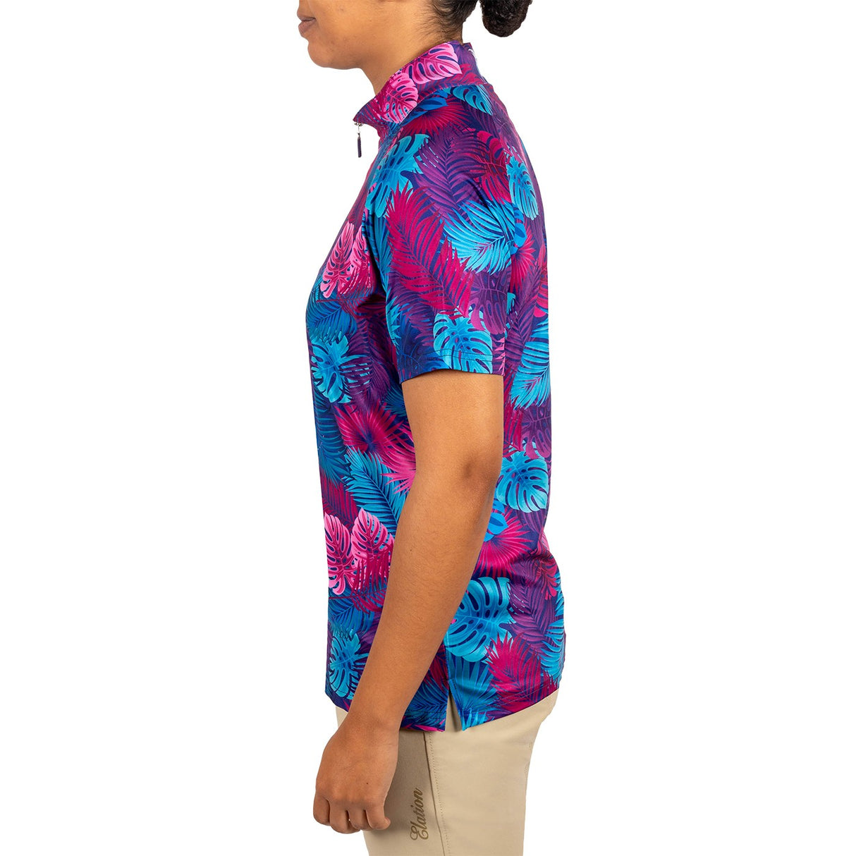 TemTeq Gili Short Sleeve Print Technical Top