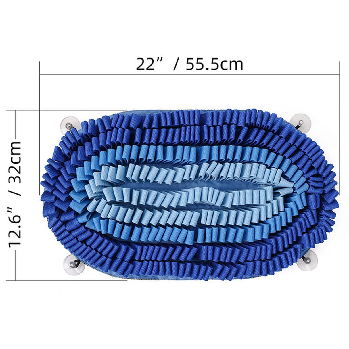 PawzNDogz Snuffle Mat - Fire & Ice Anti-Bite - Ice - Level 2