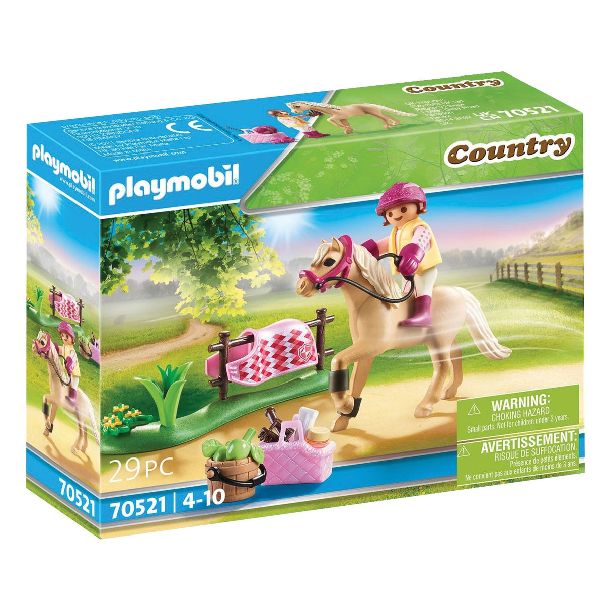 Playmobil Pony Yard II Collectible German Riding Pony