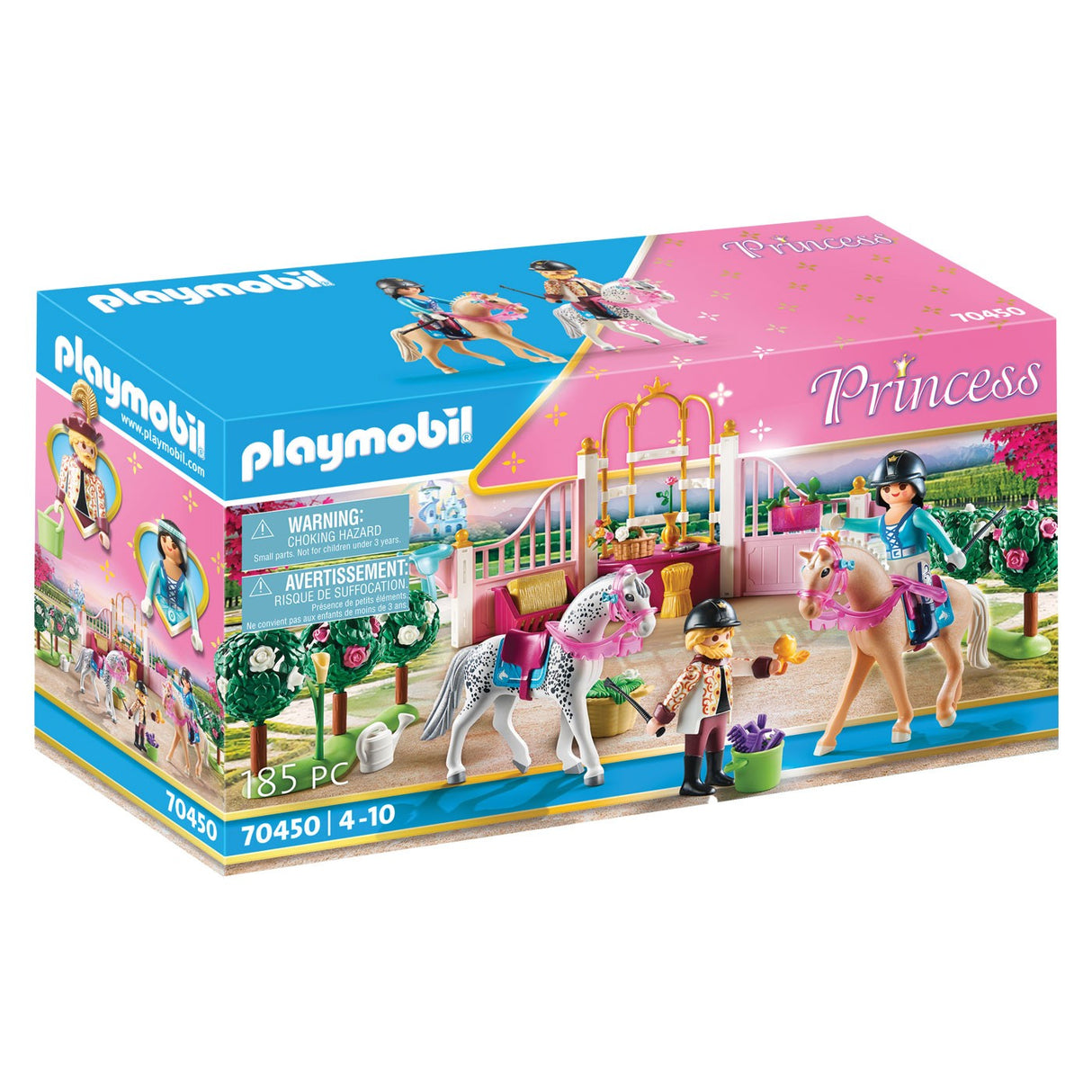 Playmobil Château de Princesse Cours d'équitation