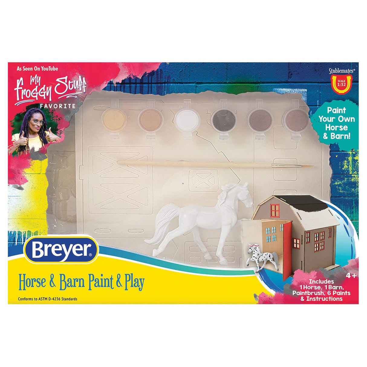 Breyer Craft Peinture et jeu pour chevaux et granges