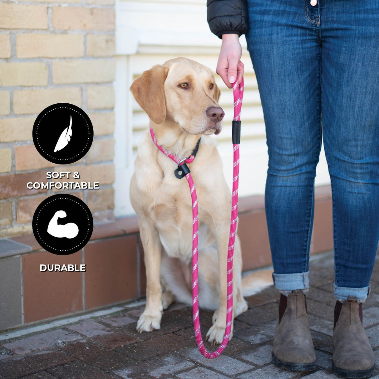 Laisse coulissante en corde Shedrow K9 Camino