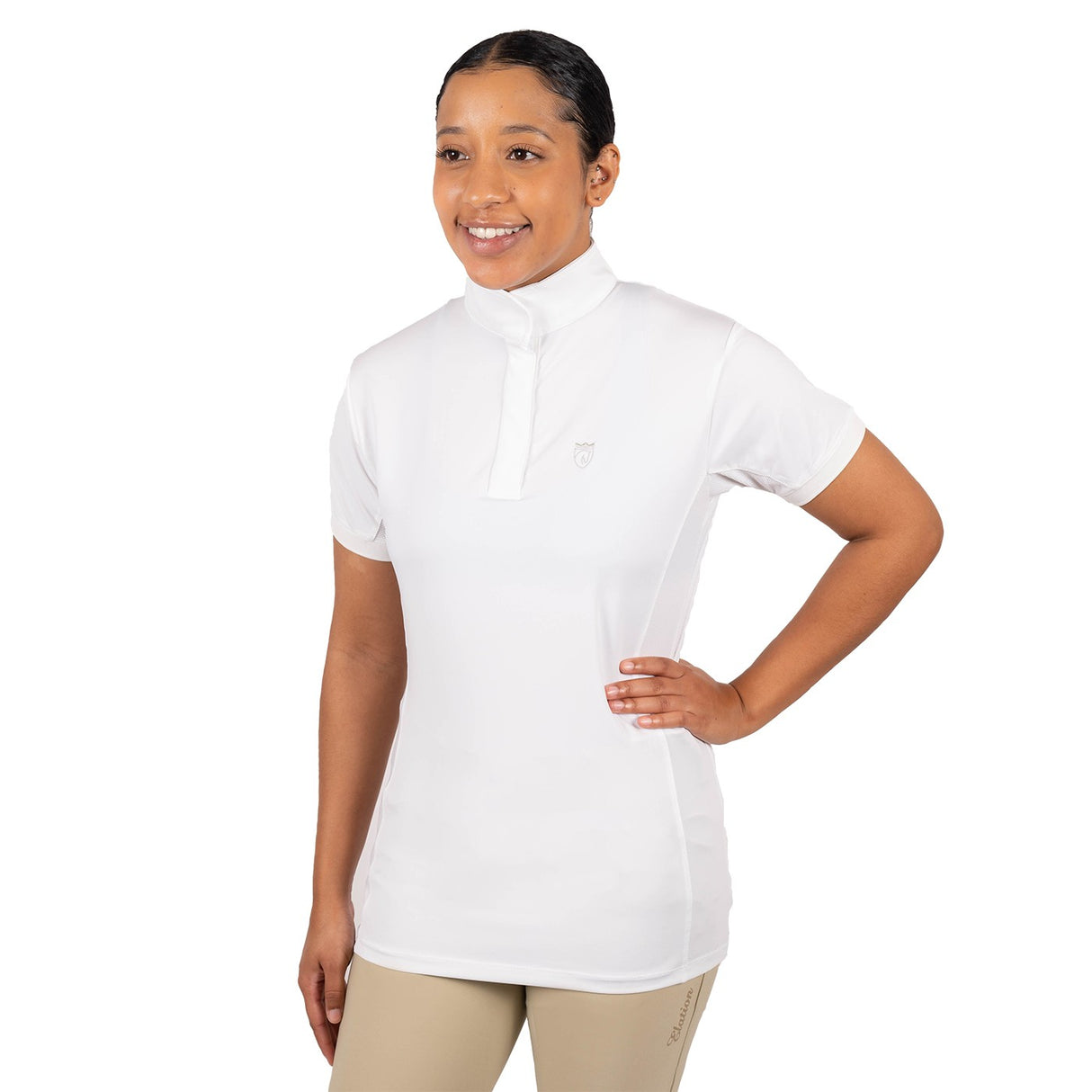 Chemise de concours à manches courtes Elation Platinum Grace