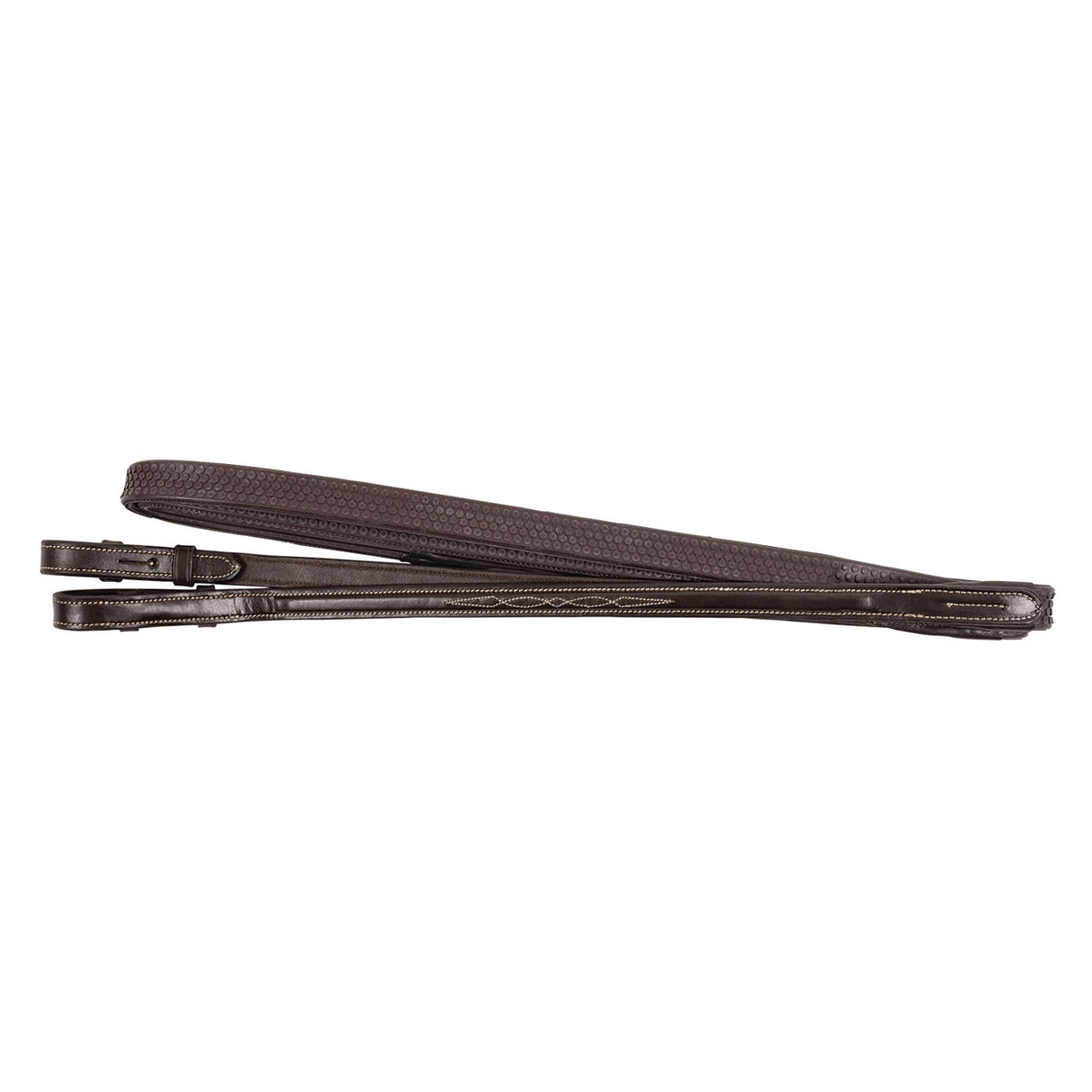 Val du Bois Raised Fancy Stitched Rubber Reins