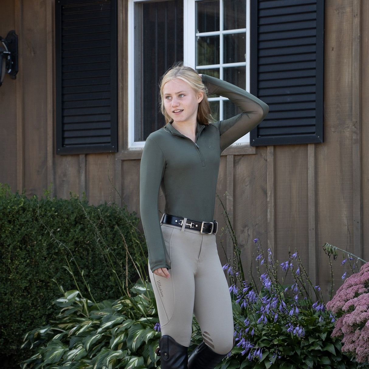 TemTeq Belize Technical Quarter Zip - Kids'