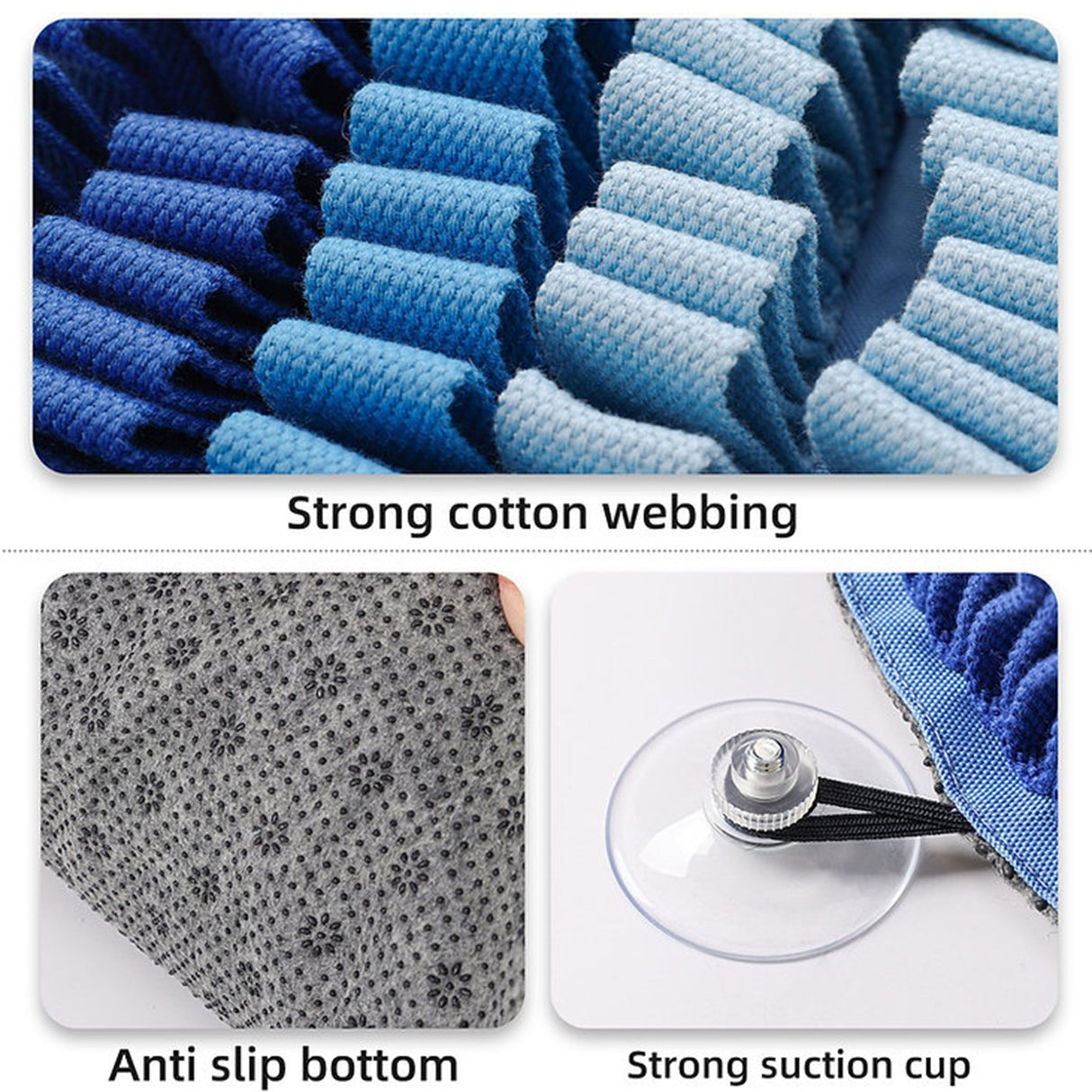 PawzNDogz Snuffle Mat - Fire & Ice Anti-Bite - Ice - Level 2