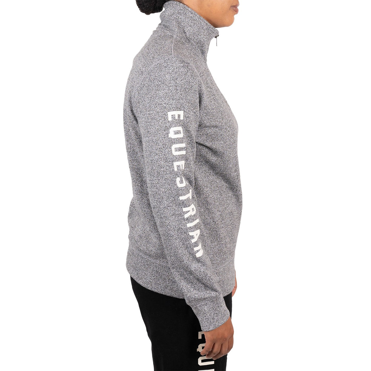 Sweat-shirt zippé Roots Equestrian Original Stein