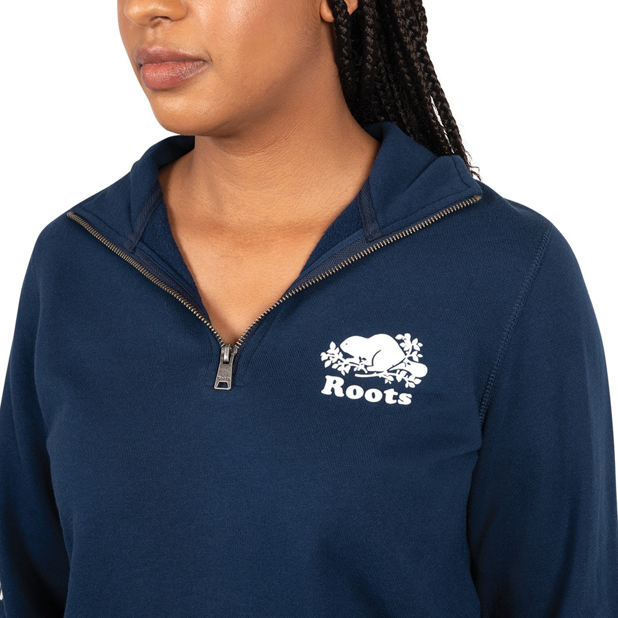 Sweat-shirt zippé Roots Equestrian Original Stein