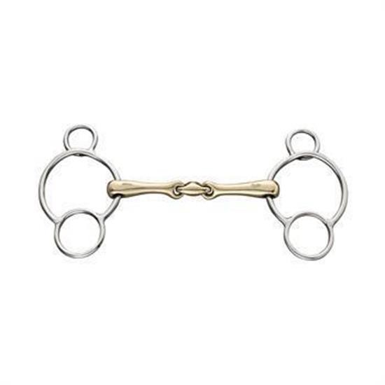 Mors à filet Sprenger KK Ultra universel à double articulation - 16 mm