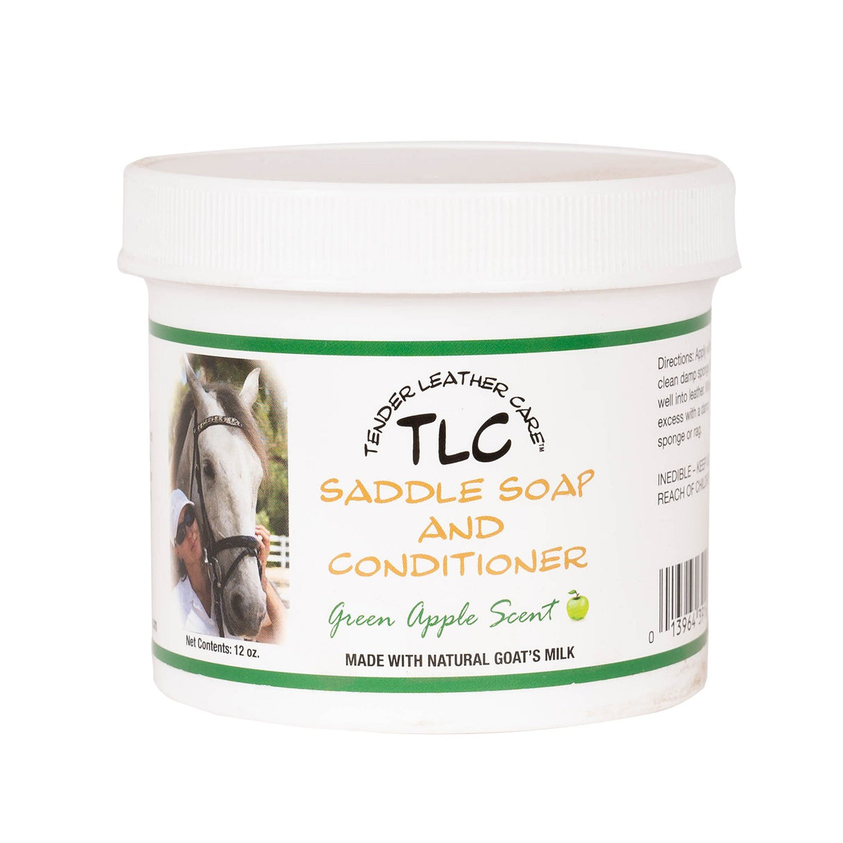 TLC Saddle Soap & Conditioner Green Apple 12 oz