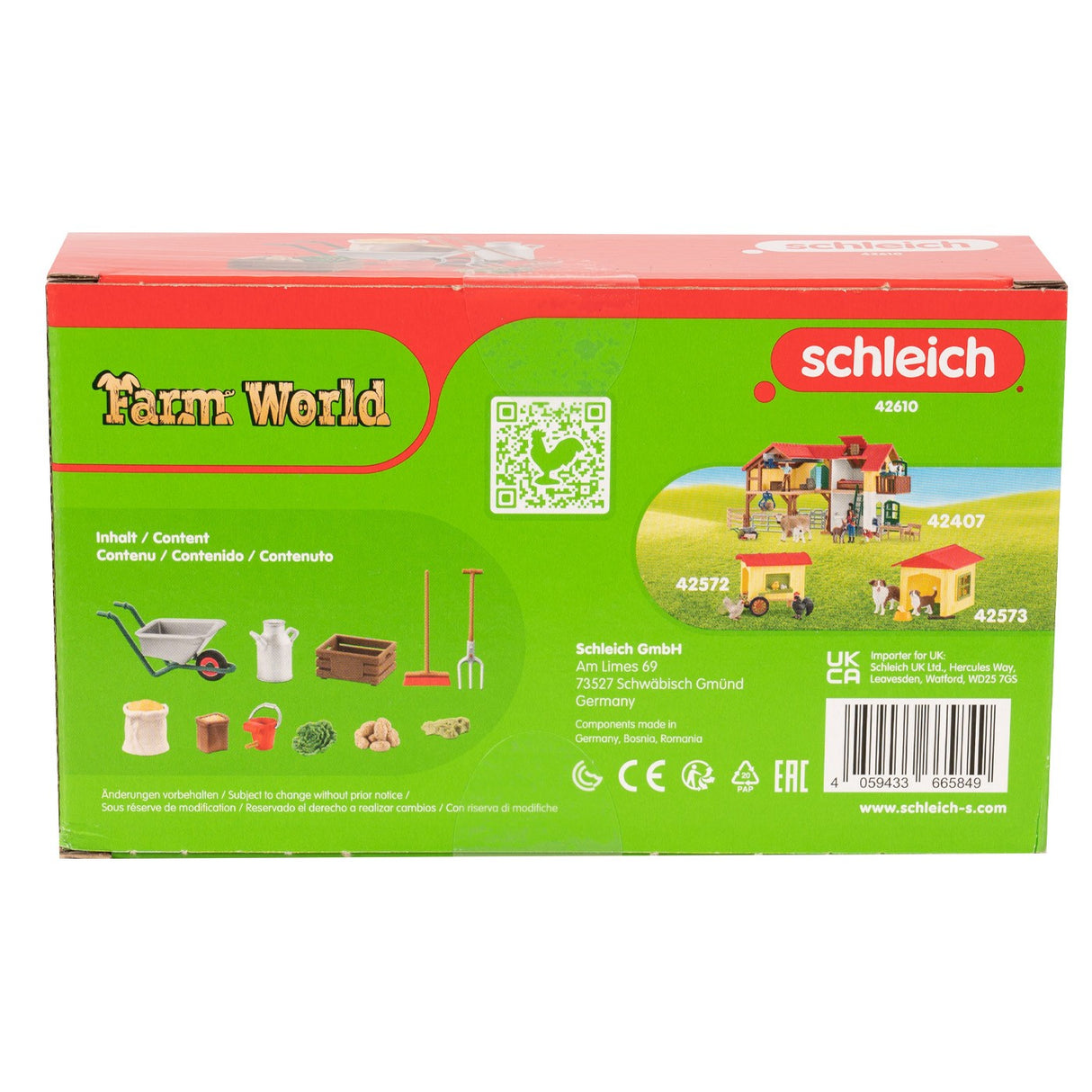 Schleich Farm Stable Care Accessories
