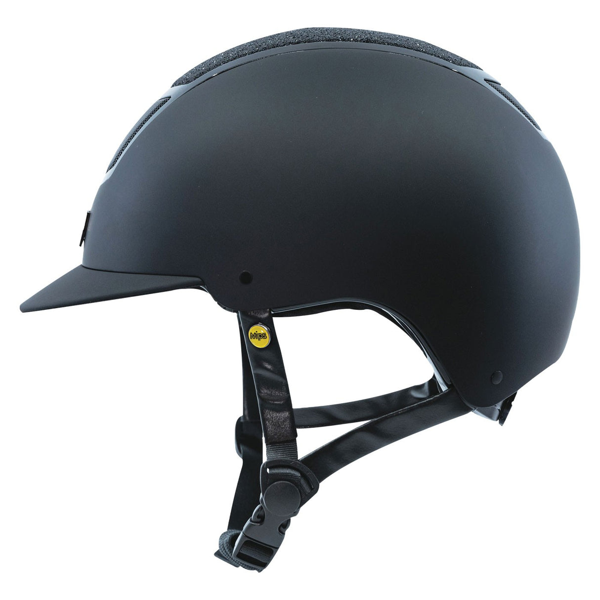 Tipperary Devon Traditional Brim MIPS Helmet - Sparkle Black