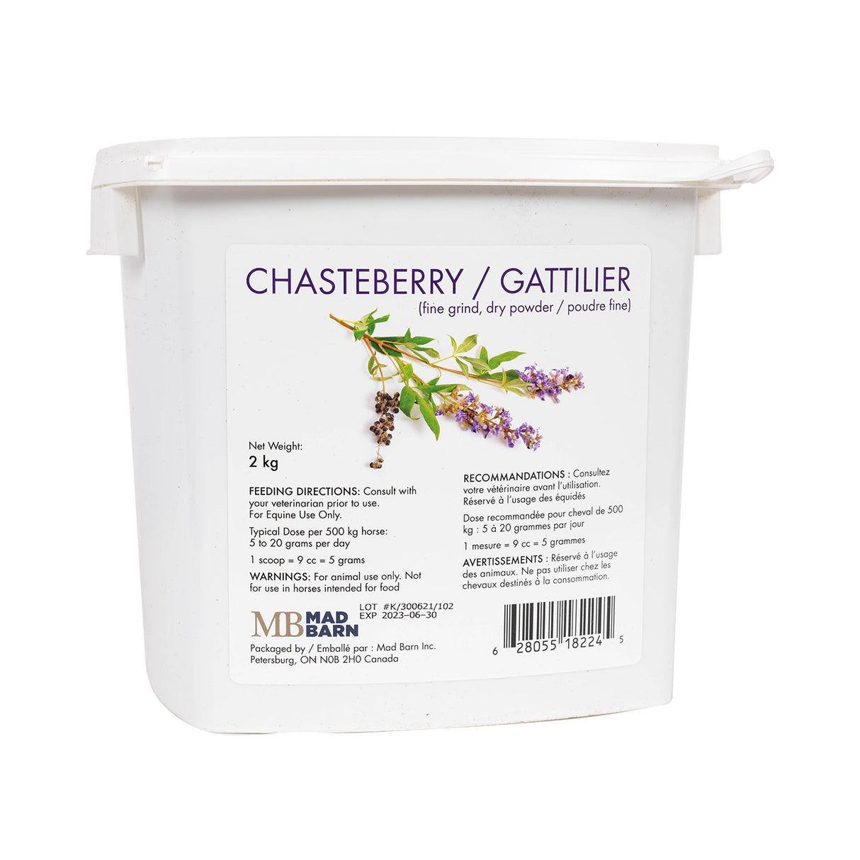 Mad Barn Chasteberry 2 Kg