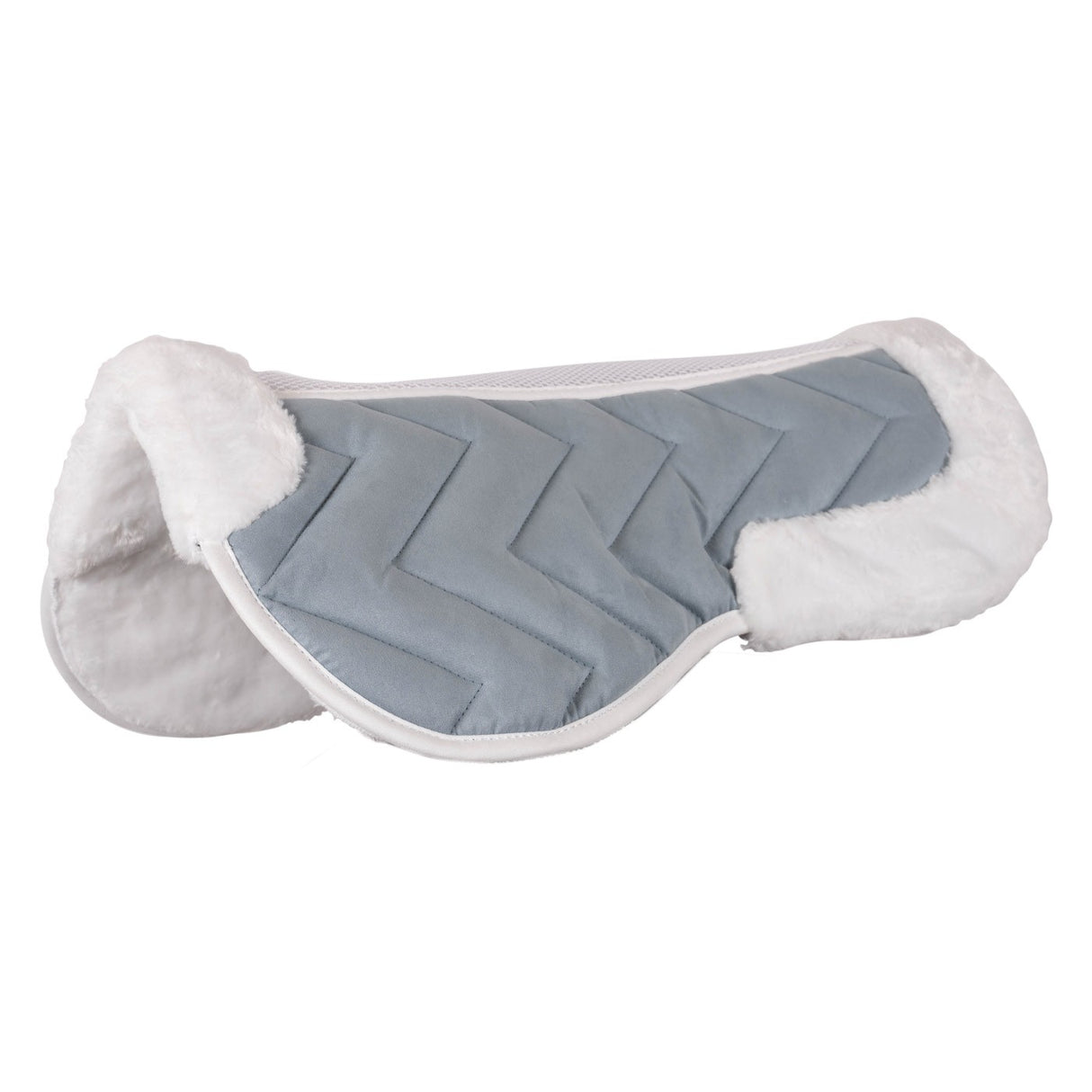 Shedrow Syn Suede Half Pad W- 3D Mesh Spine