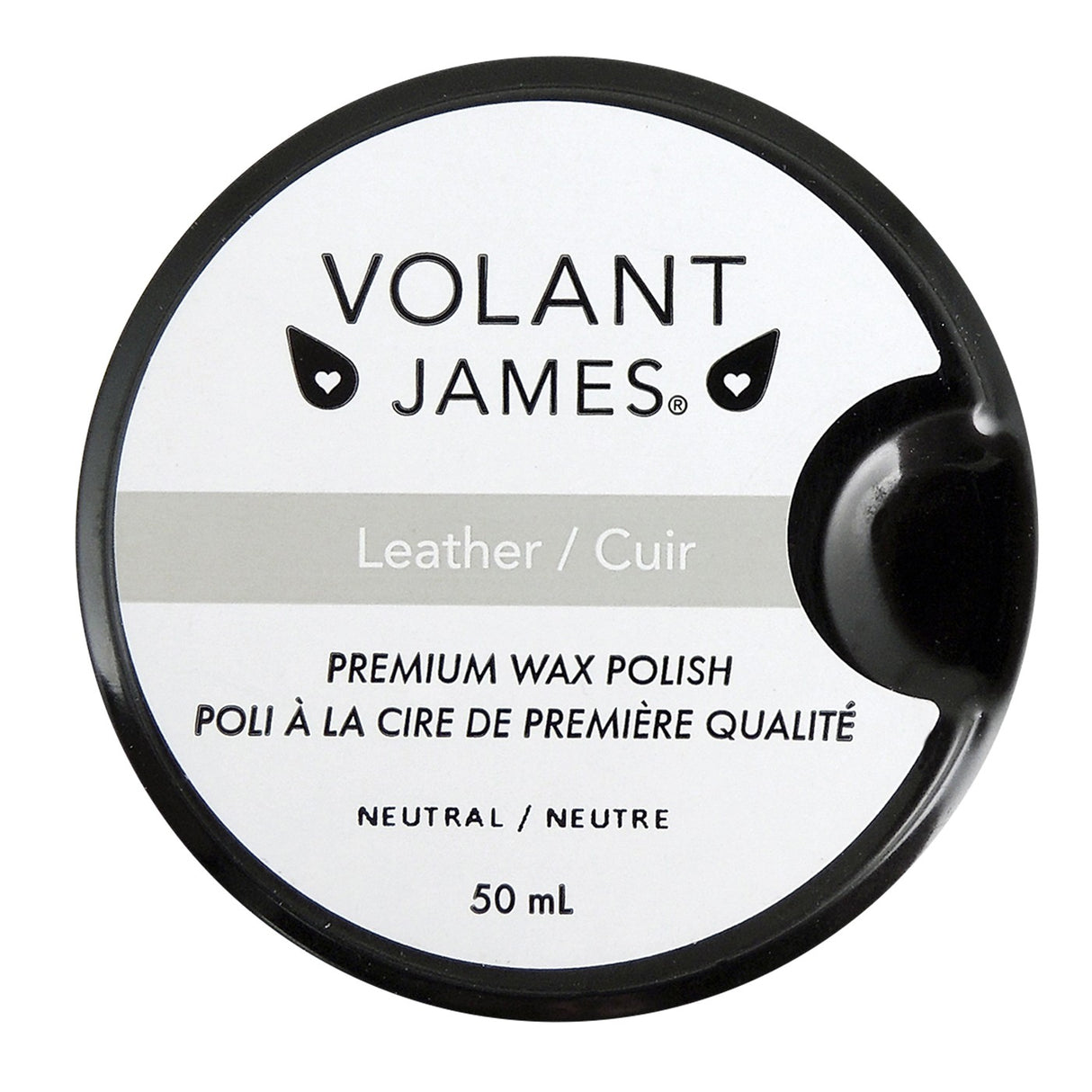 Cirage à chaussures Volant James Premium Wax - 50ML