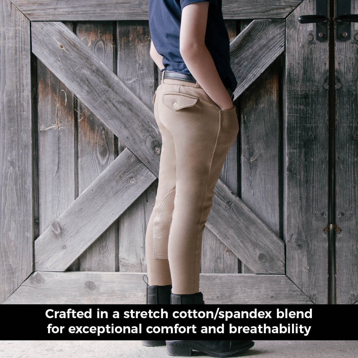Pantalon d'équitation Elation Red Label - Garçons