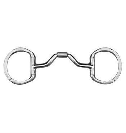 Myler Eggbutt Ported Barrel Bit W- Hooks - Level 3