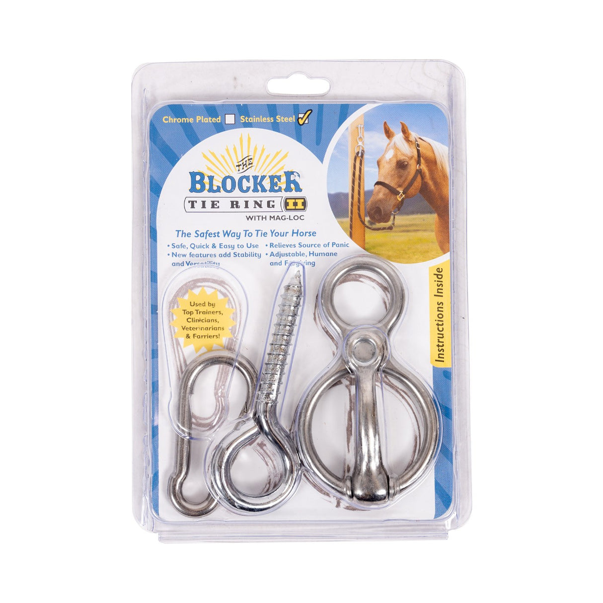 Blocker Tie Ring II, Stainless Steel
