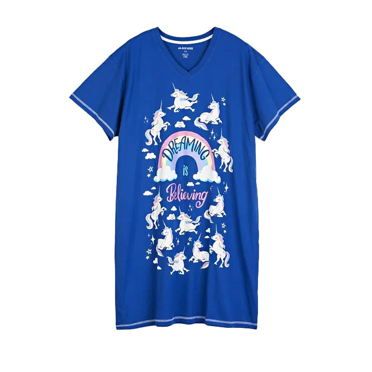 Hatley Rainbow Unicorns Sleep Shirt