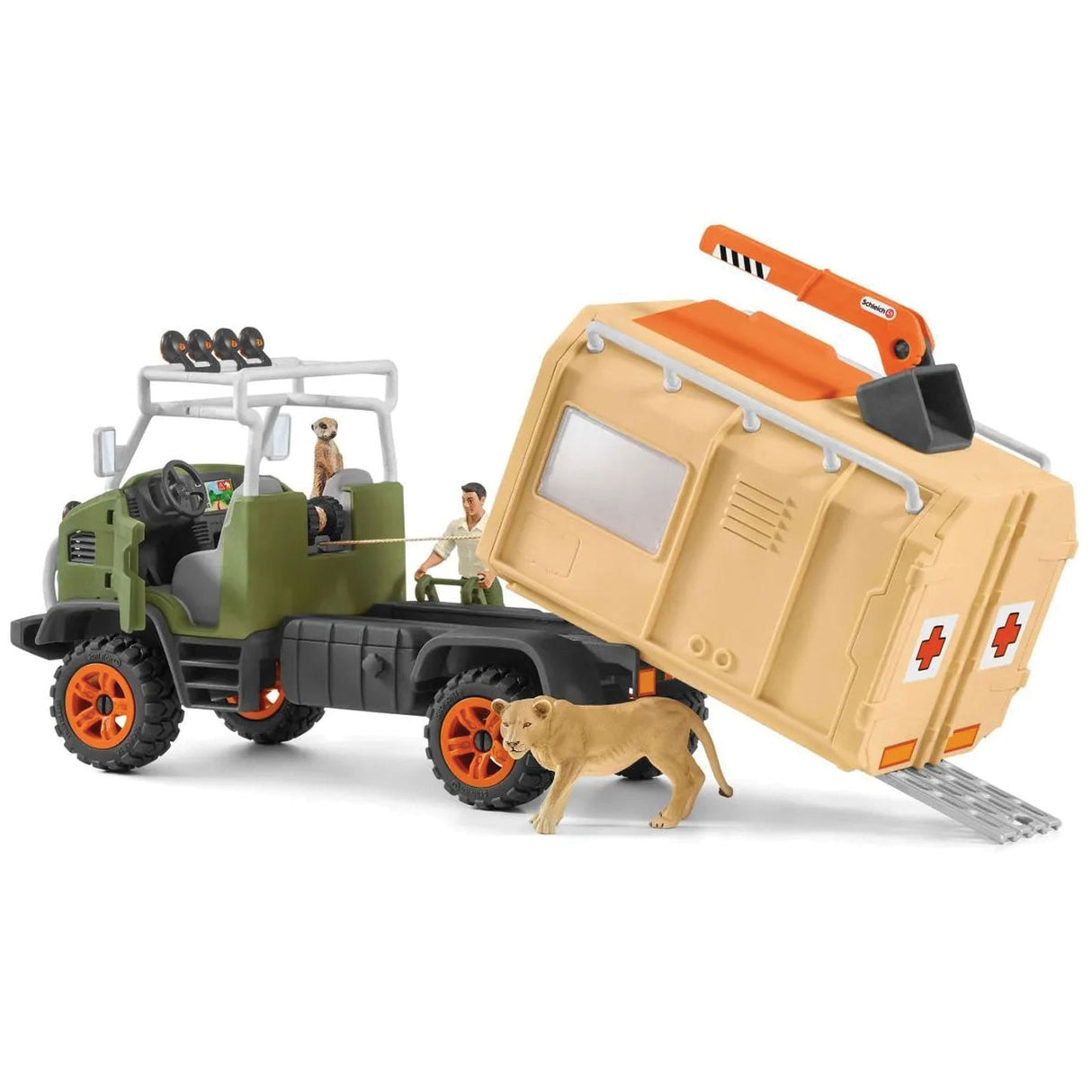 Schleich Wild Life Big Truck Animal Rescue