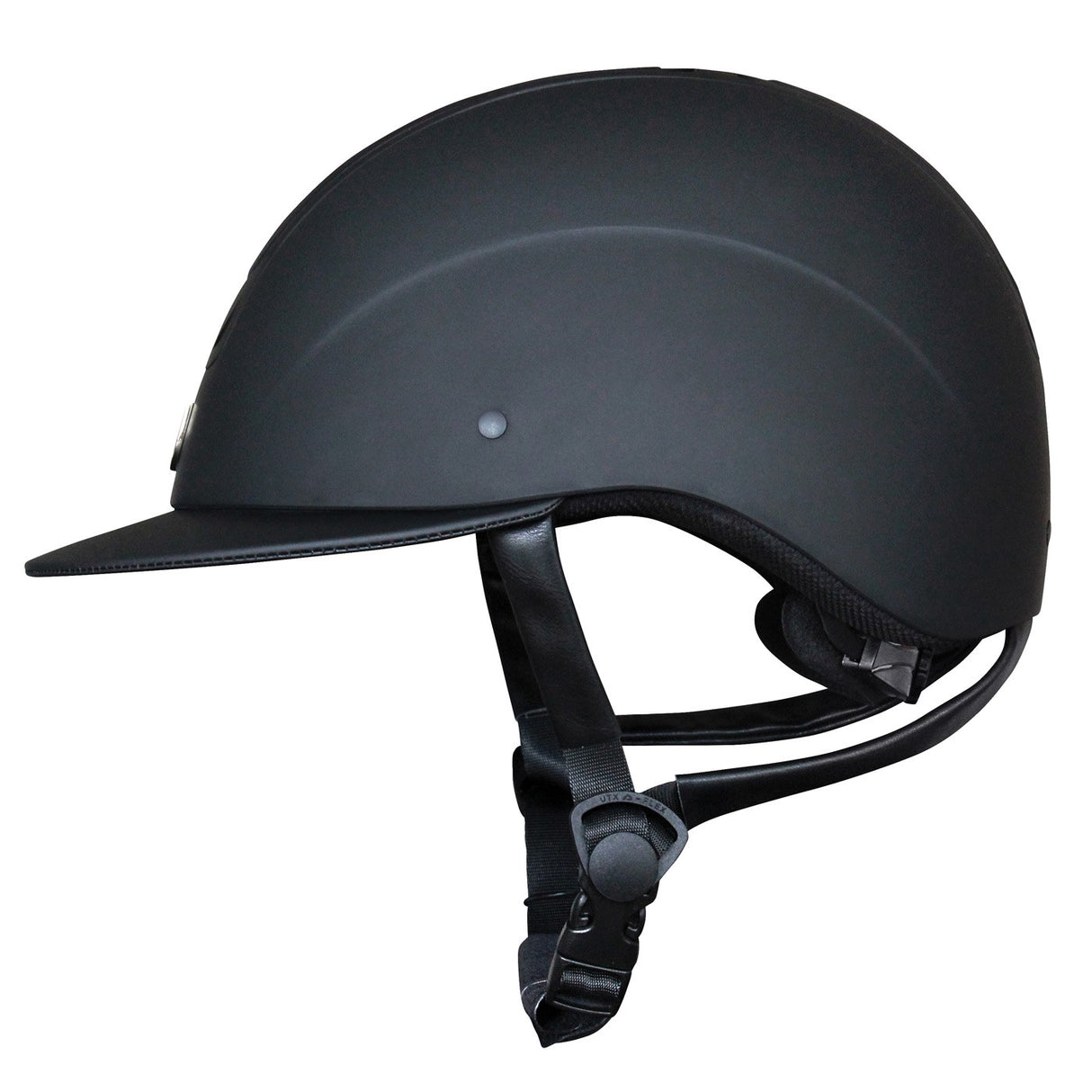 Tipperary Royal Wide Brim Helmet - Matte Black Gloss Trim
