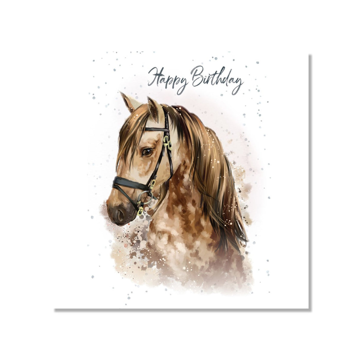 Bella Flor Hopper célébrant l'anniversaire du cheval