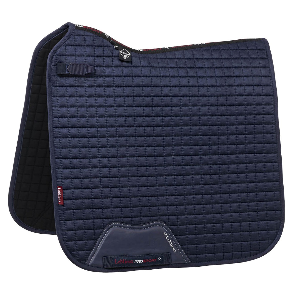 Coussin carré de dressage en daim LeMieux