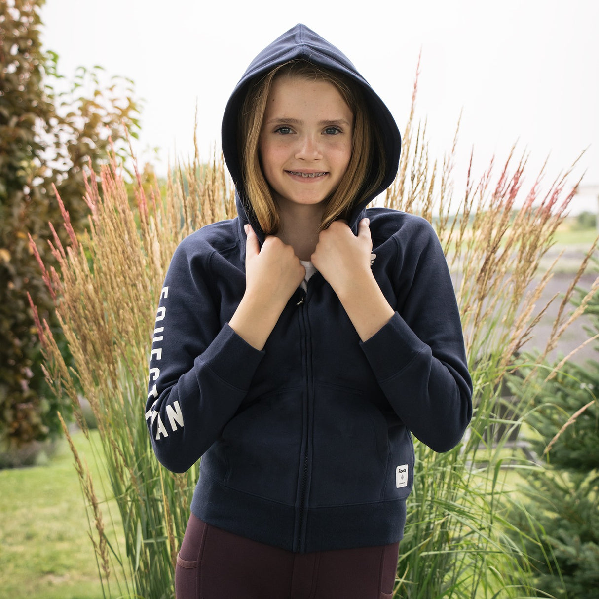 Roots Equestrian Original Full Zip Hoodie - Kids'