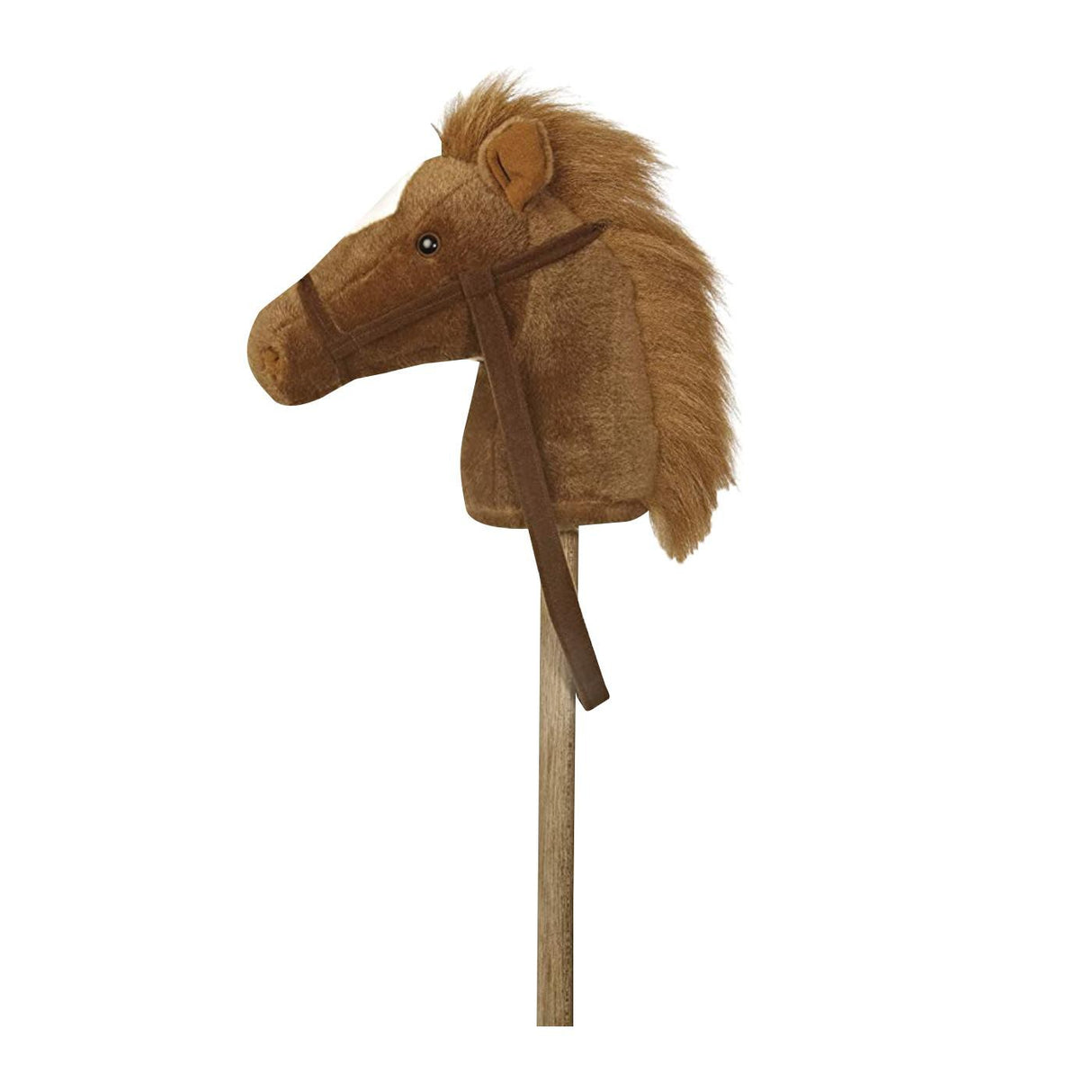 Aurora Brown Giddy Up Stick Pony Plush 37 in.