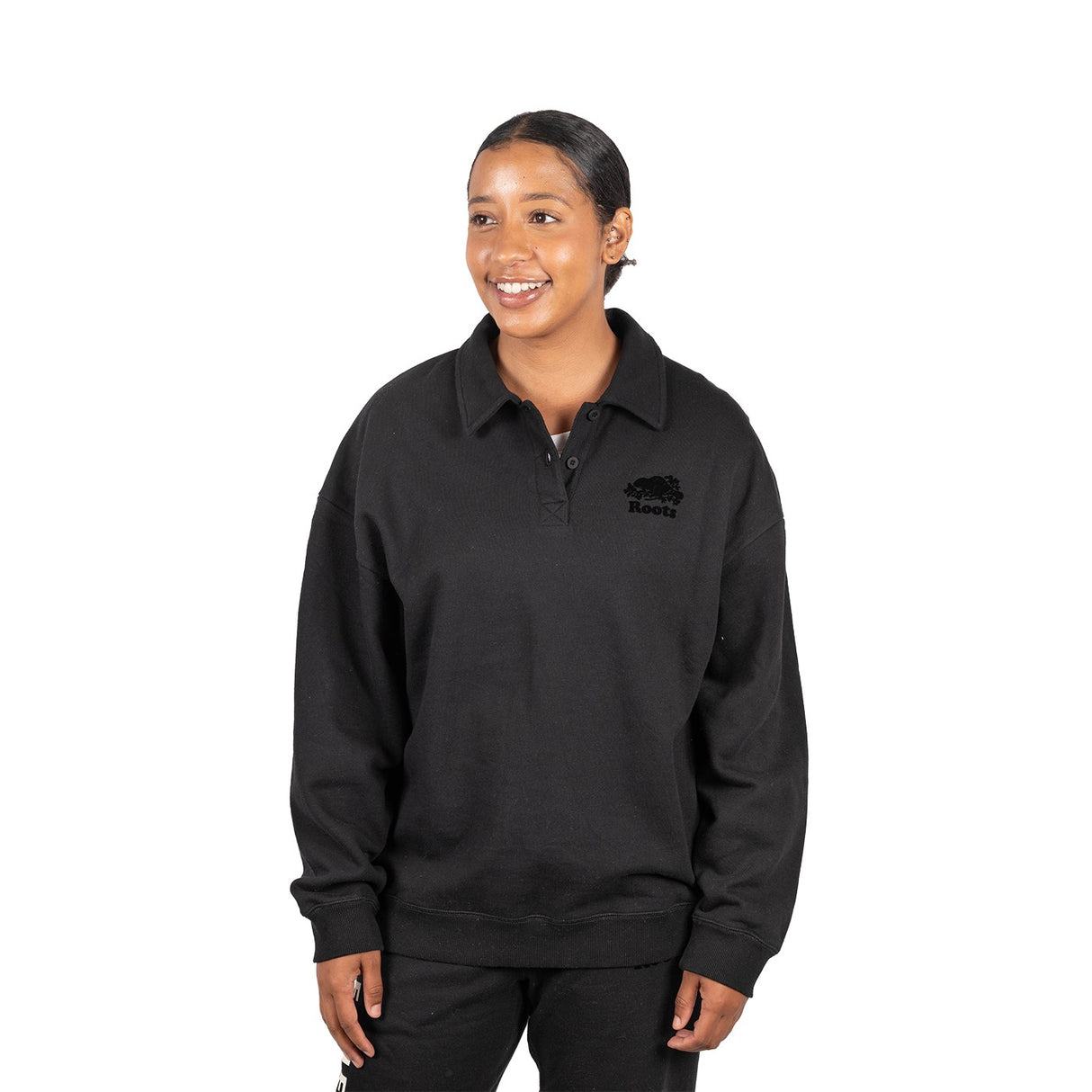Sweat-shirt polo décontracté équestre Roots