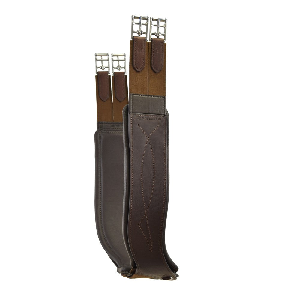 StretchTec Shoulder Relief Girth W- Leather Liner
