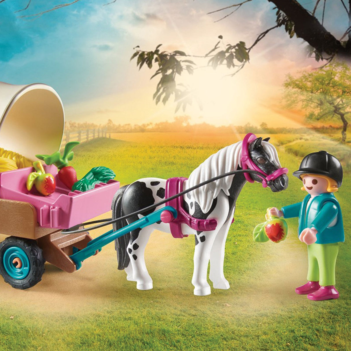 Playmobil Riding Classes Pony Wagon