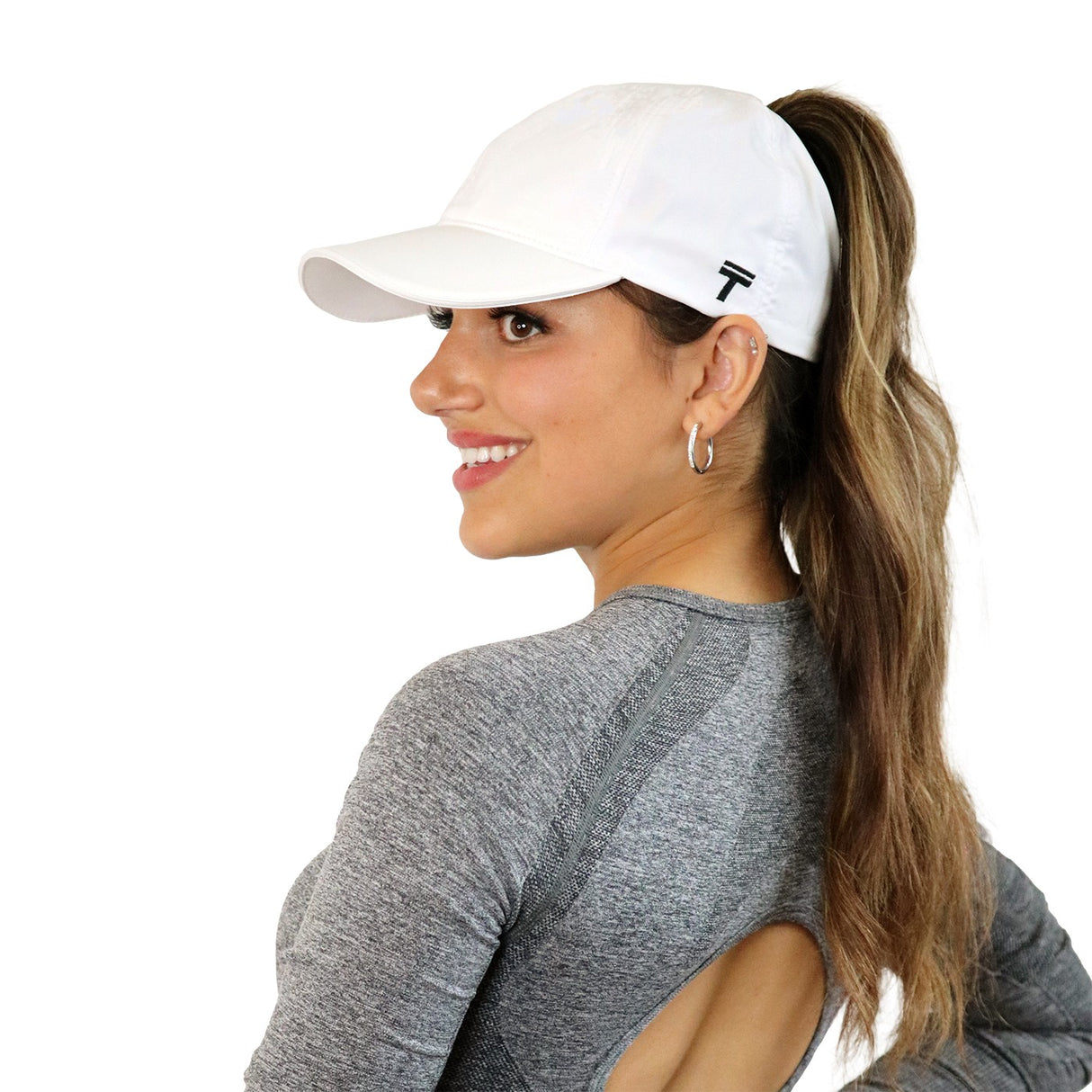 Top Knot Women's High Ponytail Performance Cap