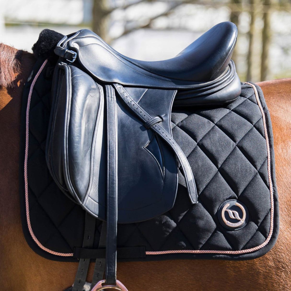 Back on Track Haze Collection Saddle Pad - Dressage