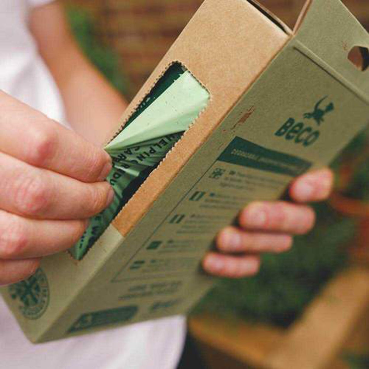 Beco Unscented Poop Bags W- Handle - Pack of 120